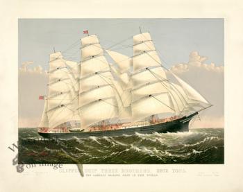 01 Clipper Ship Three Brothers